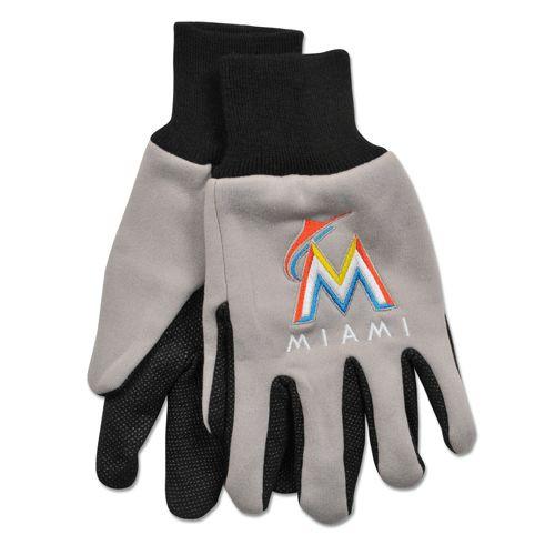 Miami Marlins Two Tone Gloves