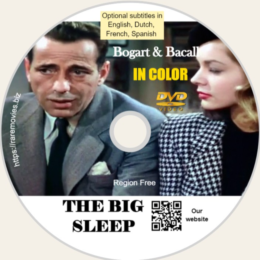The Big Sleep,Humphrey Bogart in Color DVD