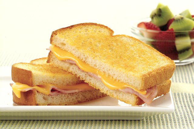 Stacked Hot Ham and Cheese