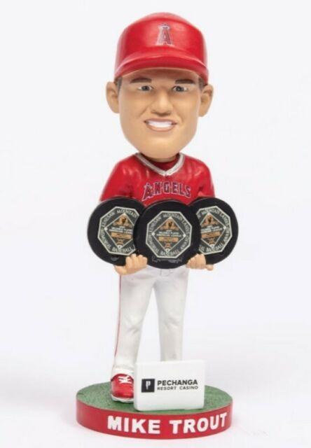 Los Angeles Angels Mike Trout 3-Time MVP Bobblehead