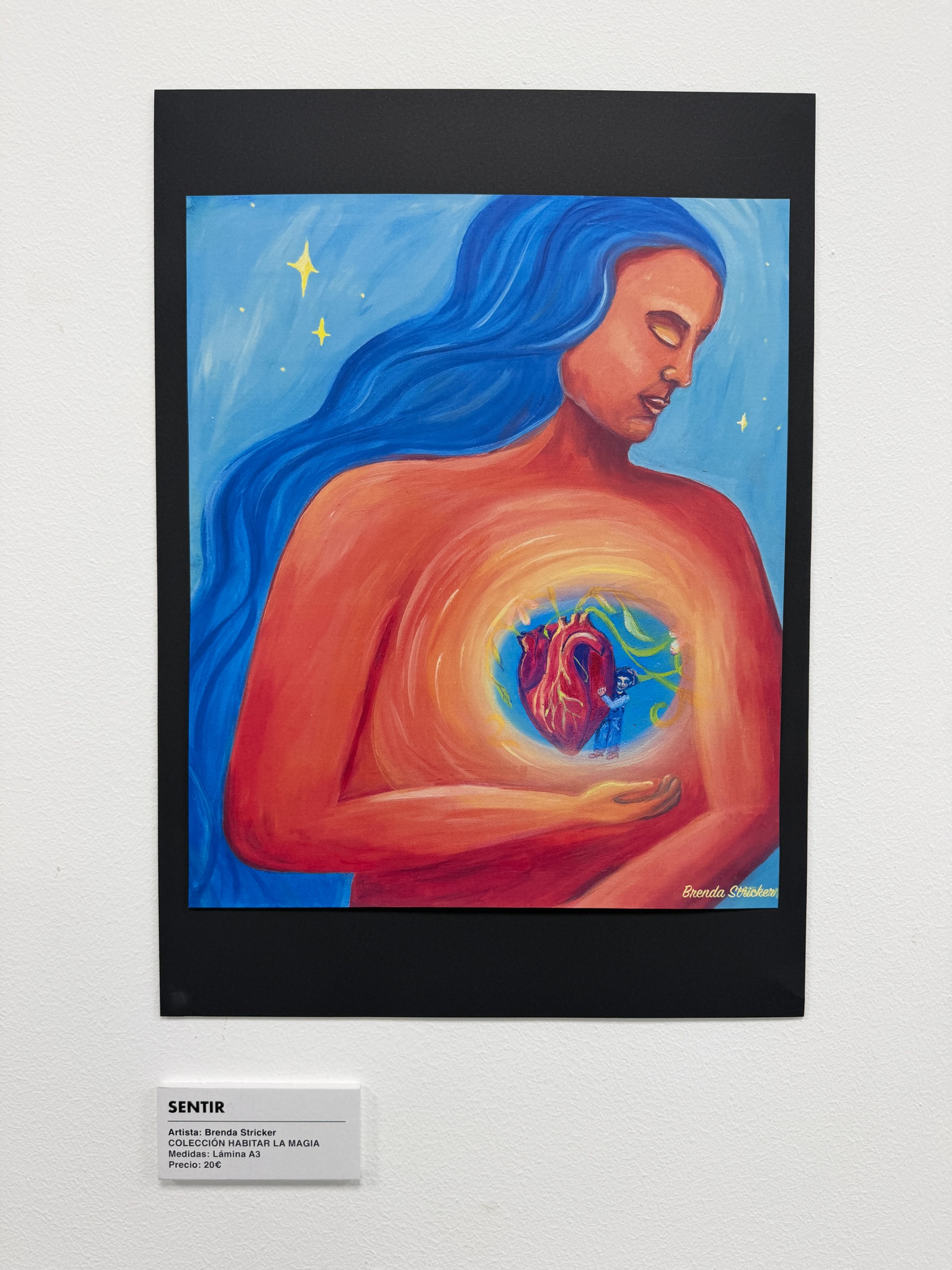 Sentir — Lámina artística de Brenda Stricker