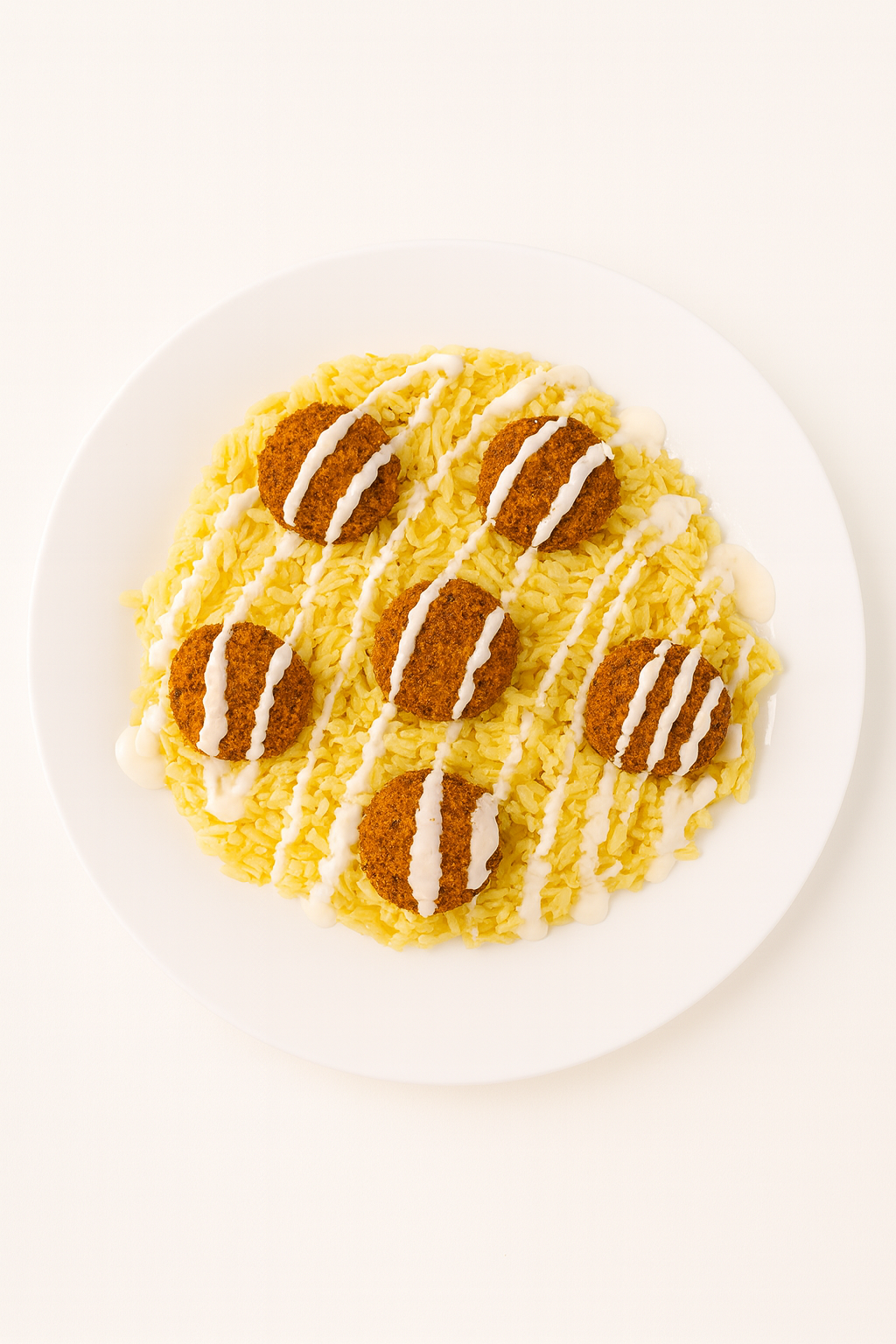 Alley Falafel on Rice