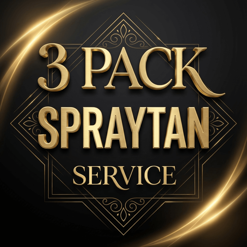 3 pack Spraytan