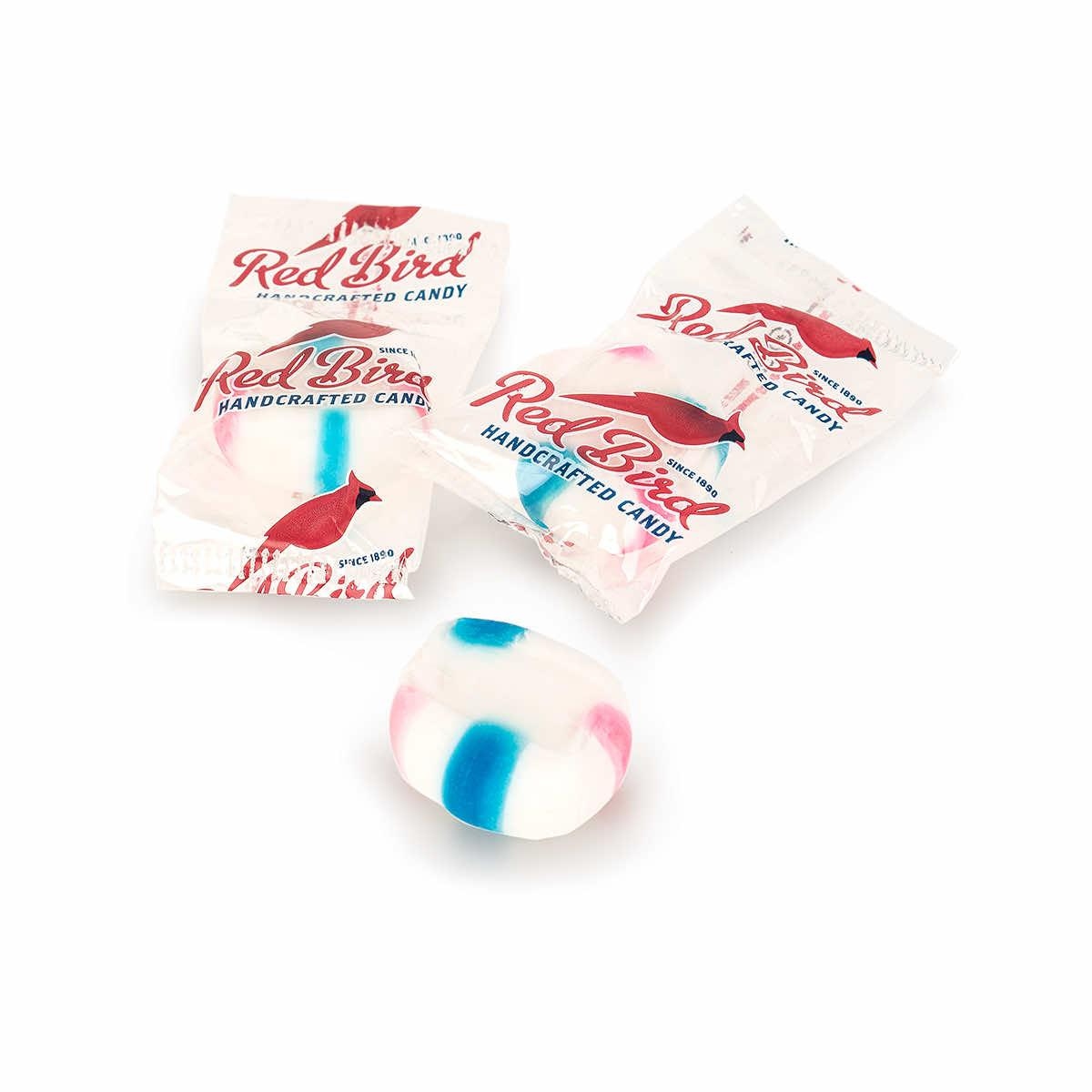 Piedmont Redbird Cotton Candy Puff Mint Candy 3 lb