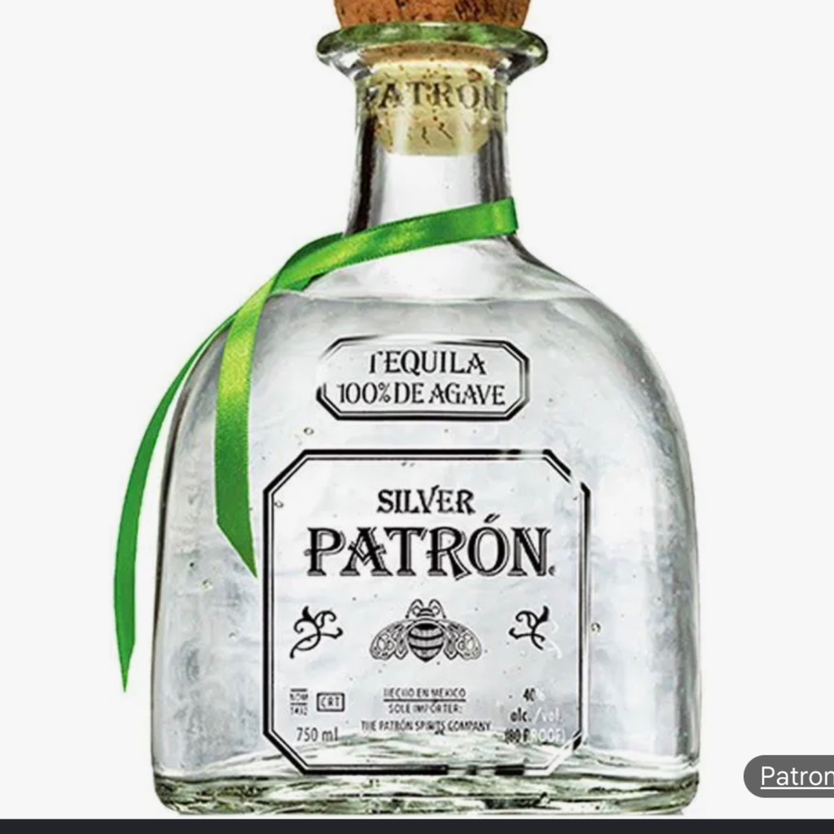 Patron Silver Bottle
