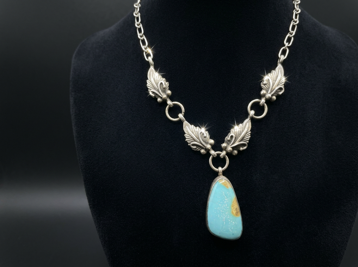 Navajo Squash Blossom Necklaces | Humiovi