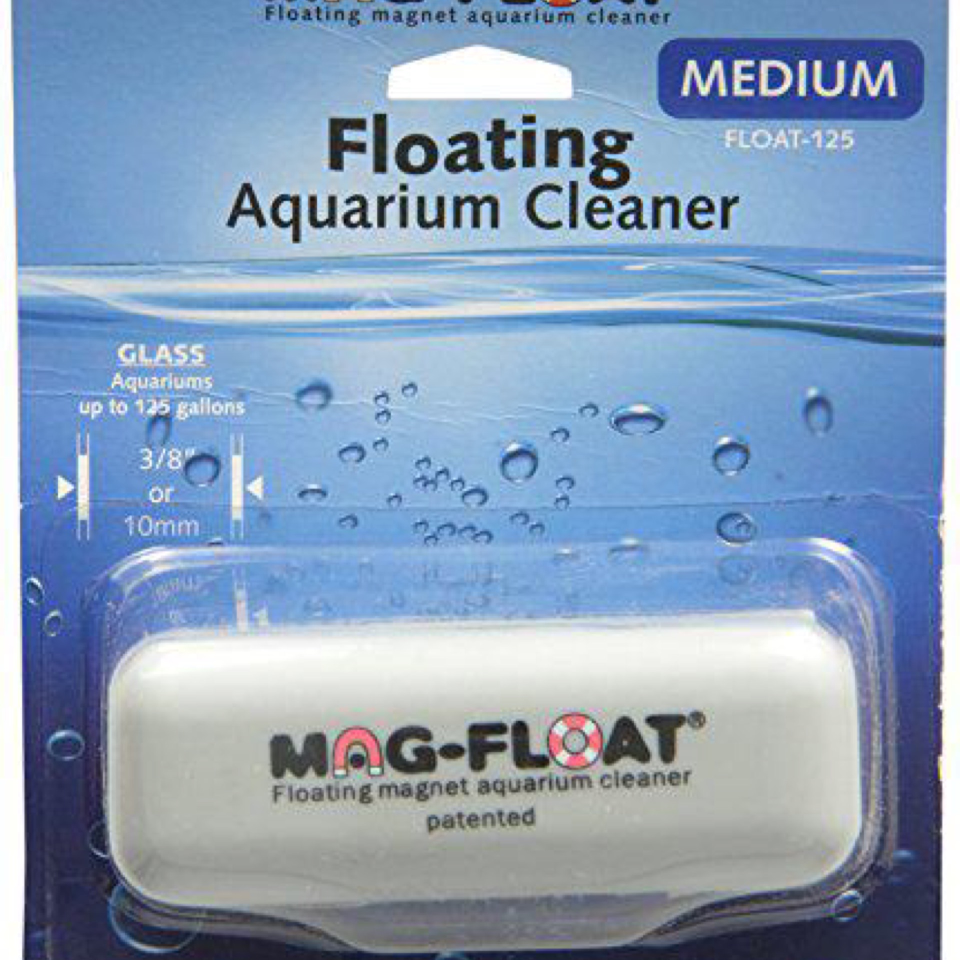 Gulfstream Tropical AGU125MED Mag-Float Glass Aquarium Cleaner gulfstream Tropical Aquarium