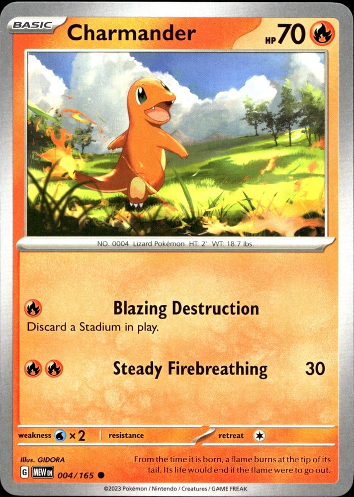 Charmander - SV03.5 4/165