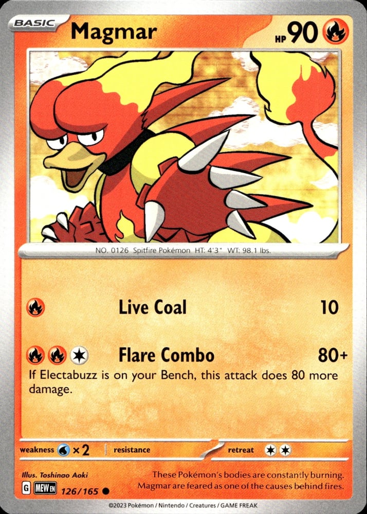 Magmar - SV03.5 126/165