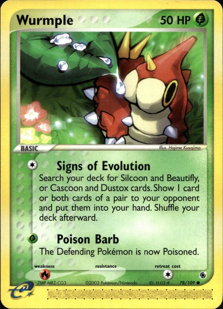 Wurmple - EX1 78/109