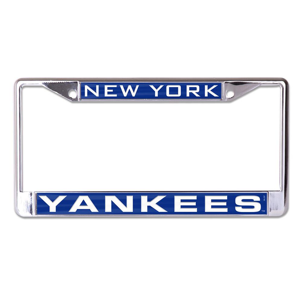 New York Yankees Laser Chrome License Plate Frame