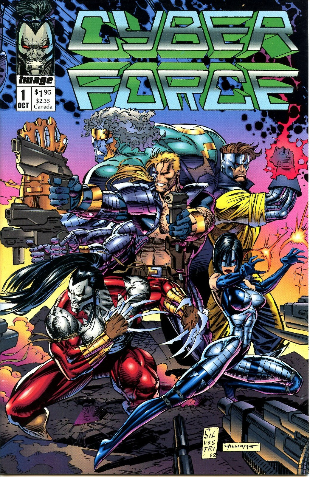 Image Cyber Force #1 October 1992