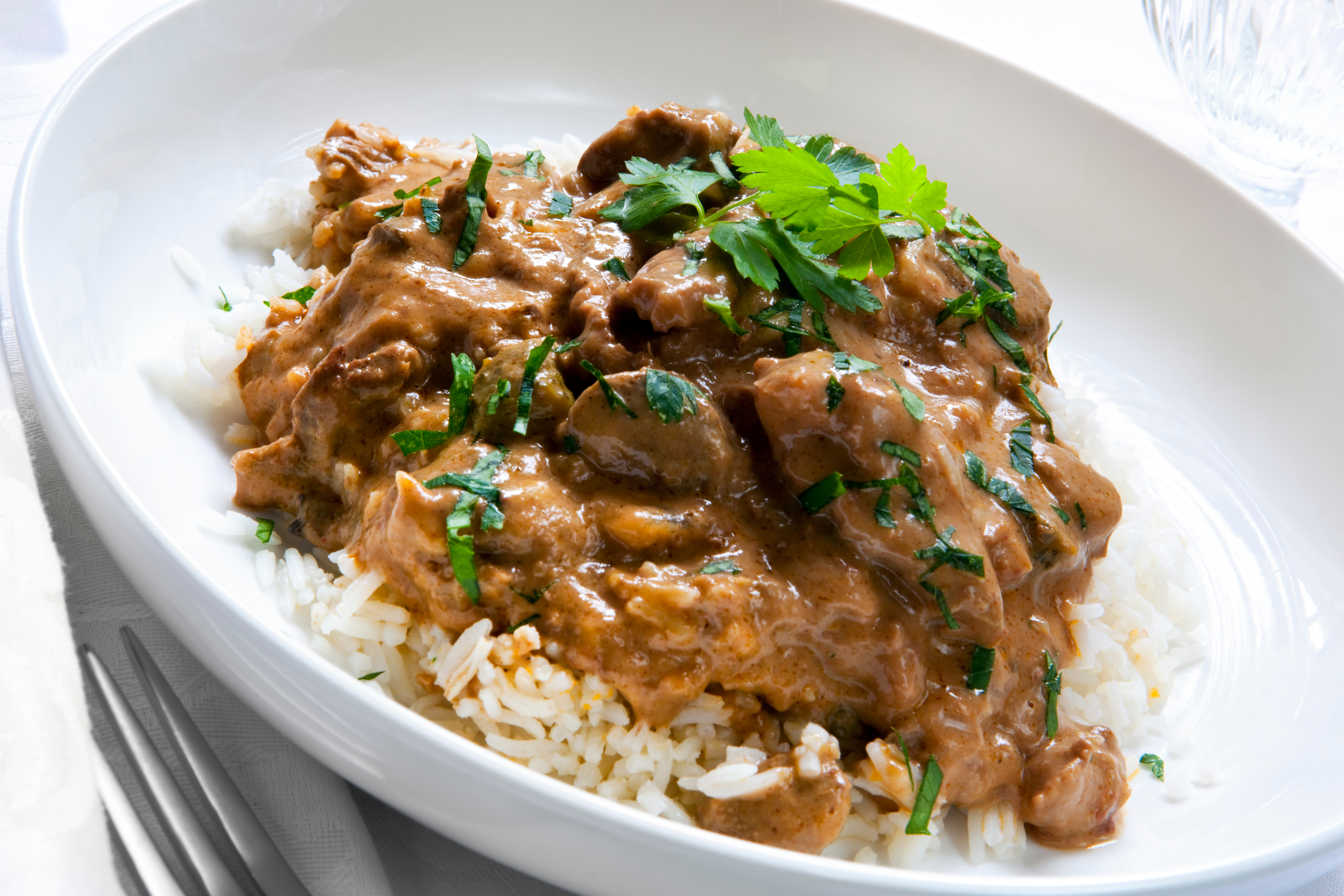 BEEF STROGANOFF