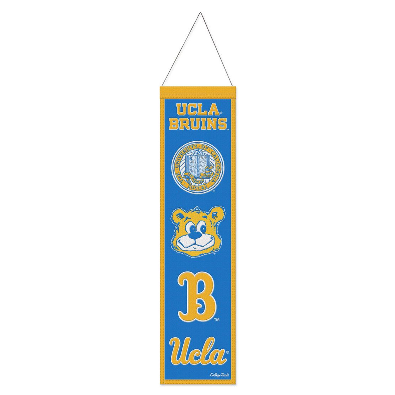UCLA Bruins Wool Evolution Banner 8x32"