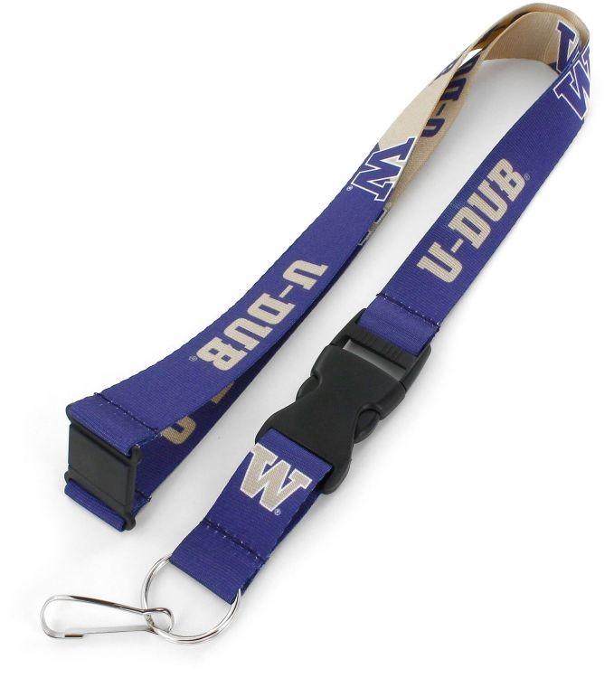 Washington Huskies Slogan Style Lanyard