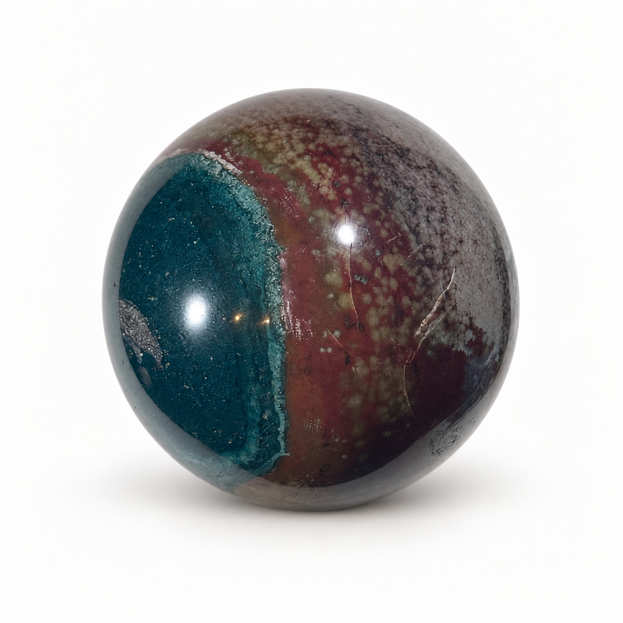 Ocean Jasper Sphere