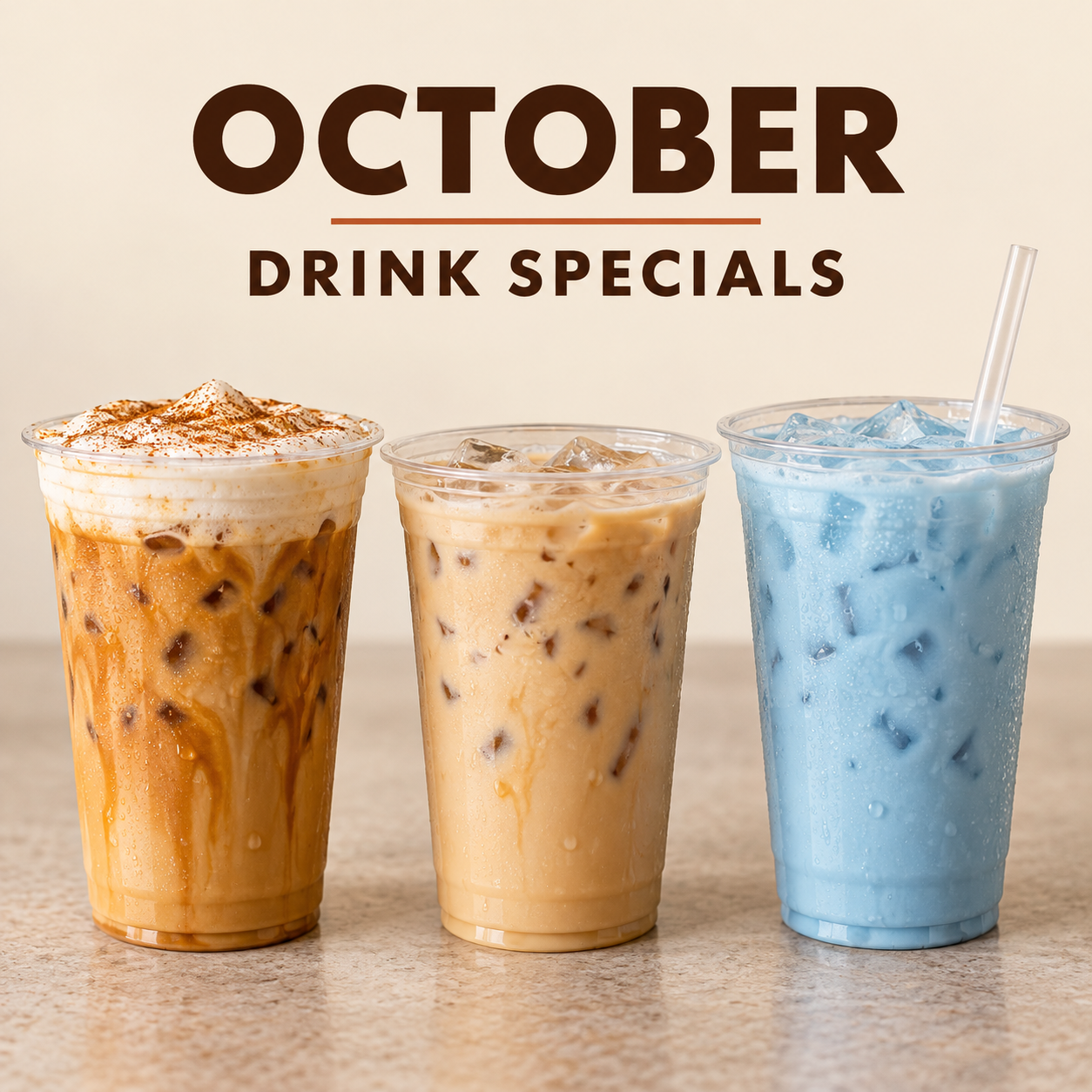October Limited Edition Drinks