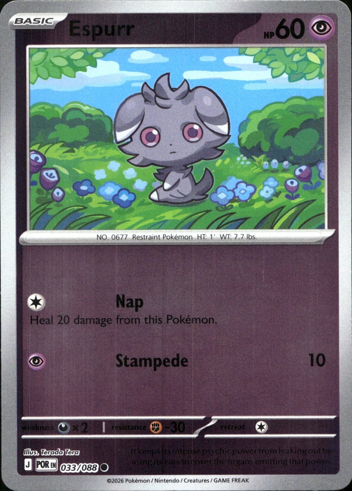 Espurr - ME03 33/88