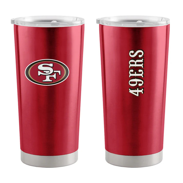 San Francisco 49ers Stainless Steel Travel Tumbler 20oz