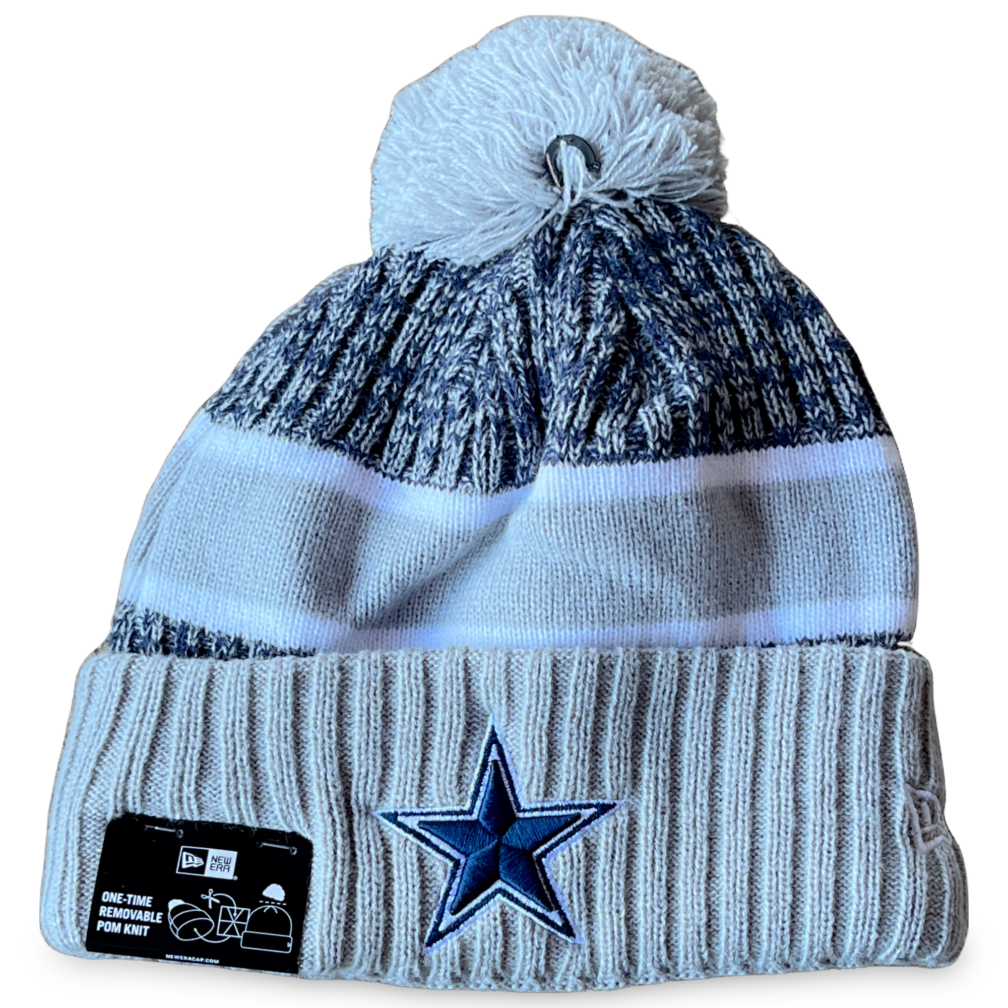 Dallas Cowboys Grey New Era Sideline Beanie