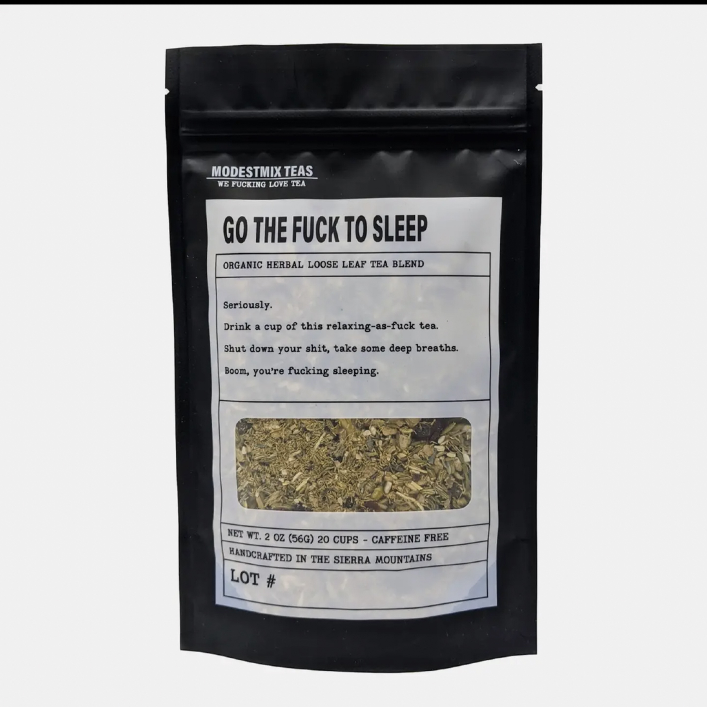 ModestMix Teas - Go The Fuck To Sleep Tea