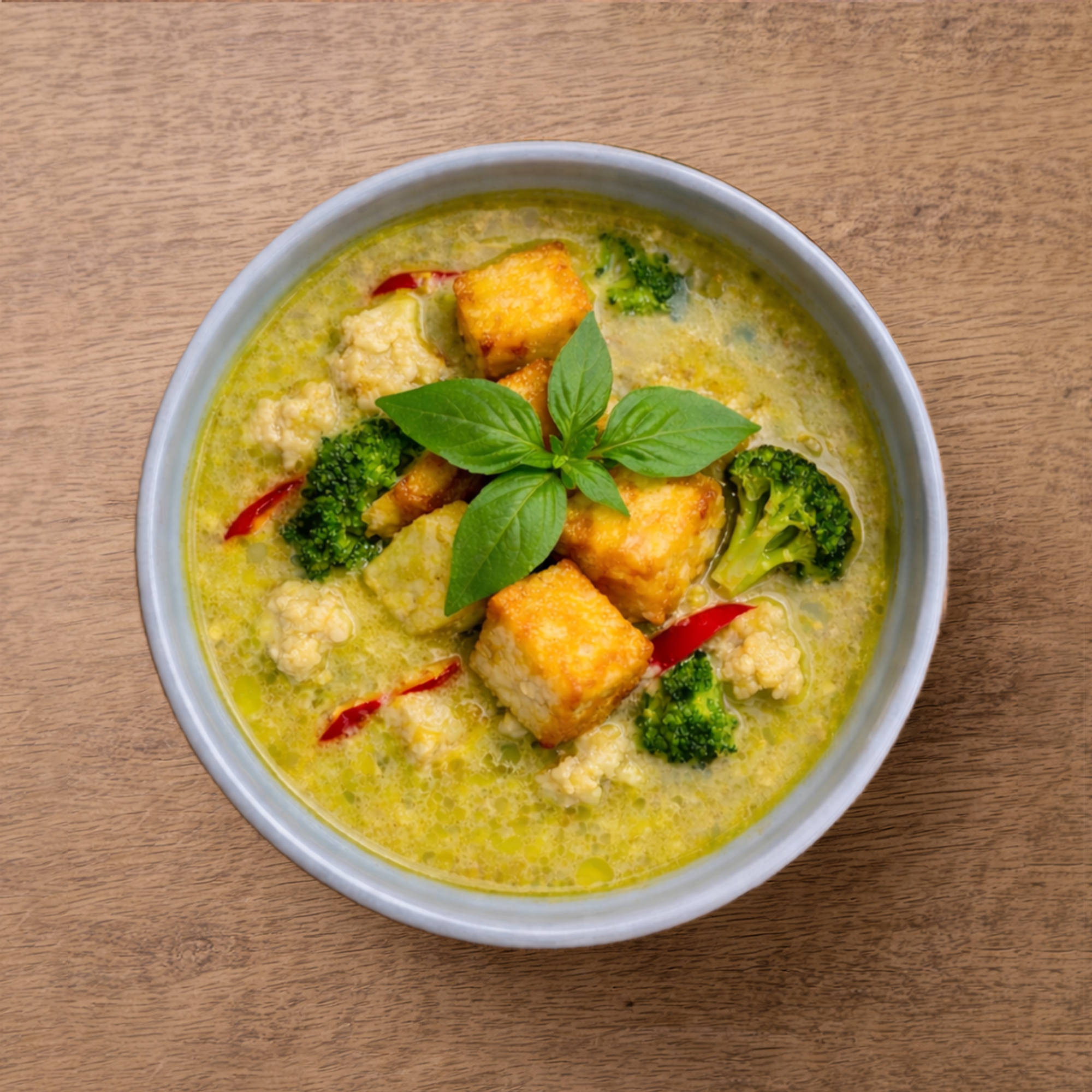 Mix Veg & Tofu Green Curry