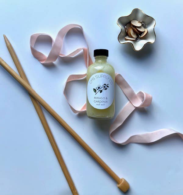 4oz Mango & Gardenia Wool Wash