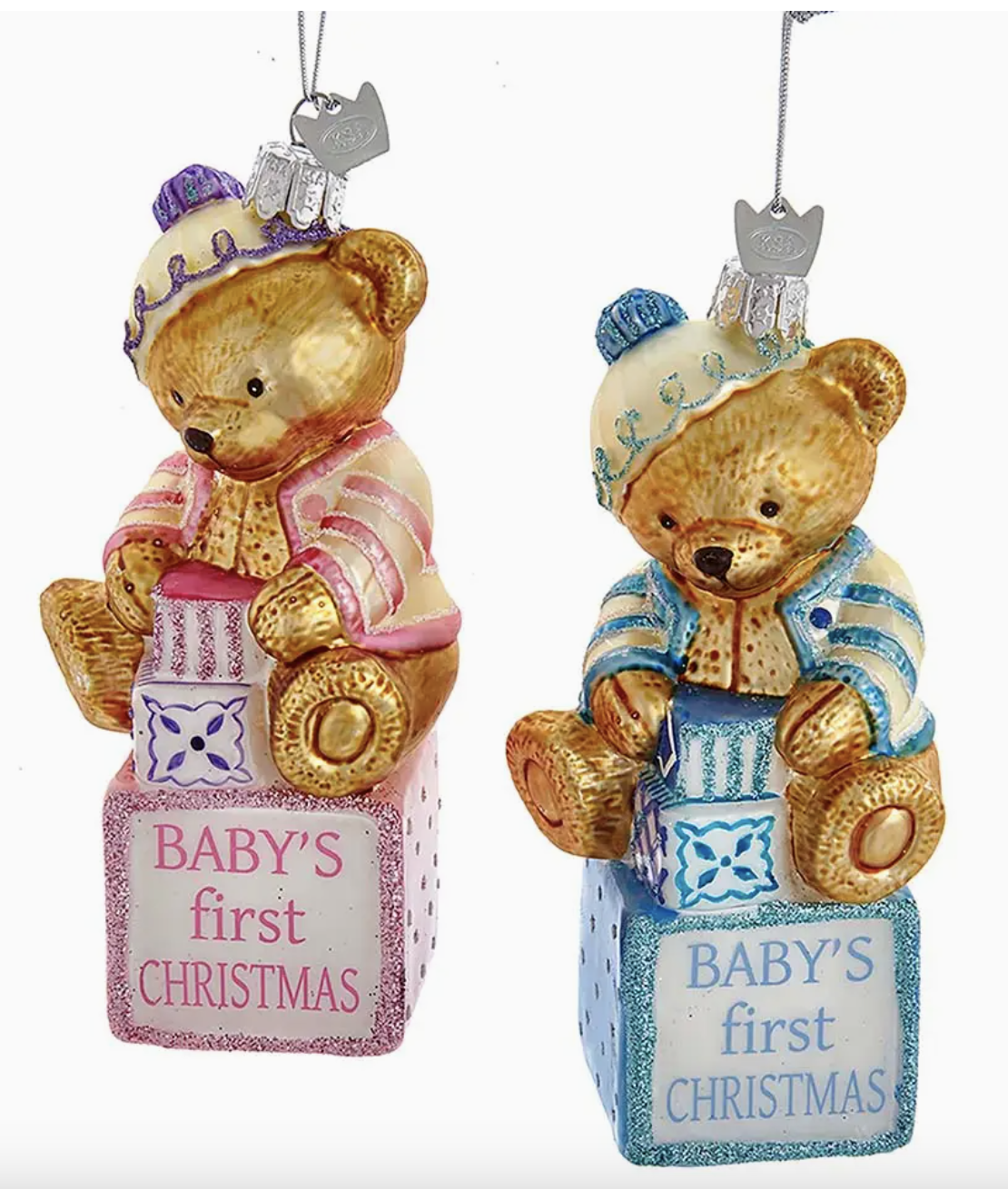Baby Bear First Christmas Ornament