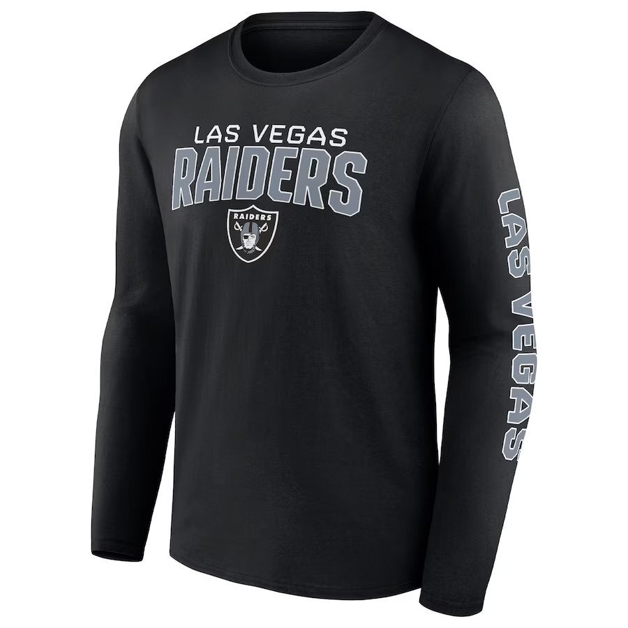 Las Vegas Raiders Go the Distance Long Sleeve Shirt
