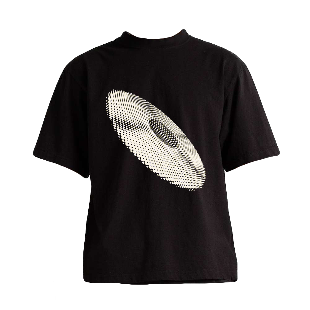 T-SHIRT | BYNX RECORDS VINYL BLACK