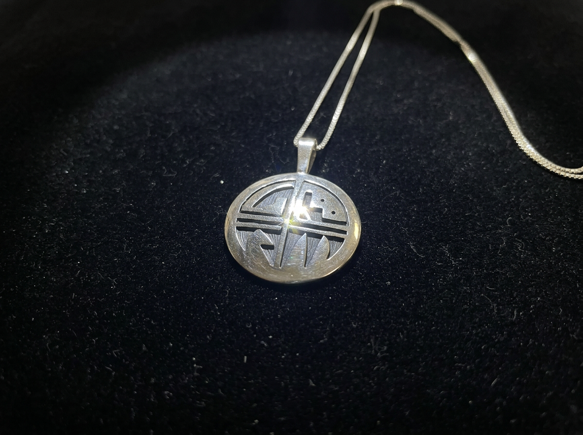 Hopi Sterling Silver Pendant | Authentic Native American Jewelry