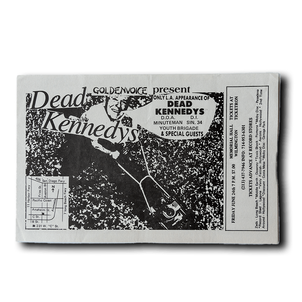 Dead Kennedys -- [Handbill]