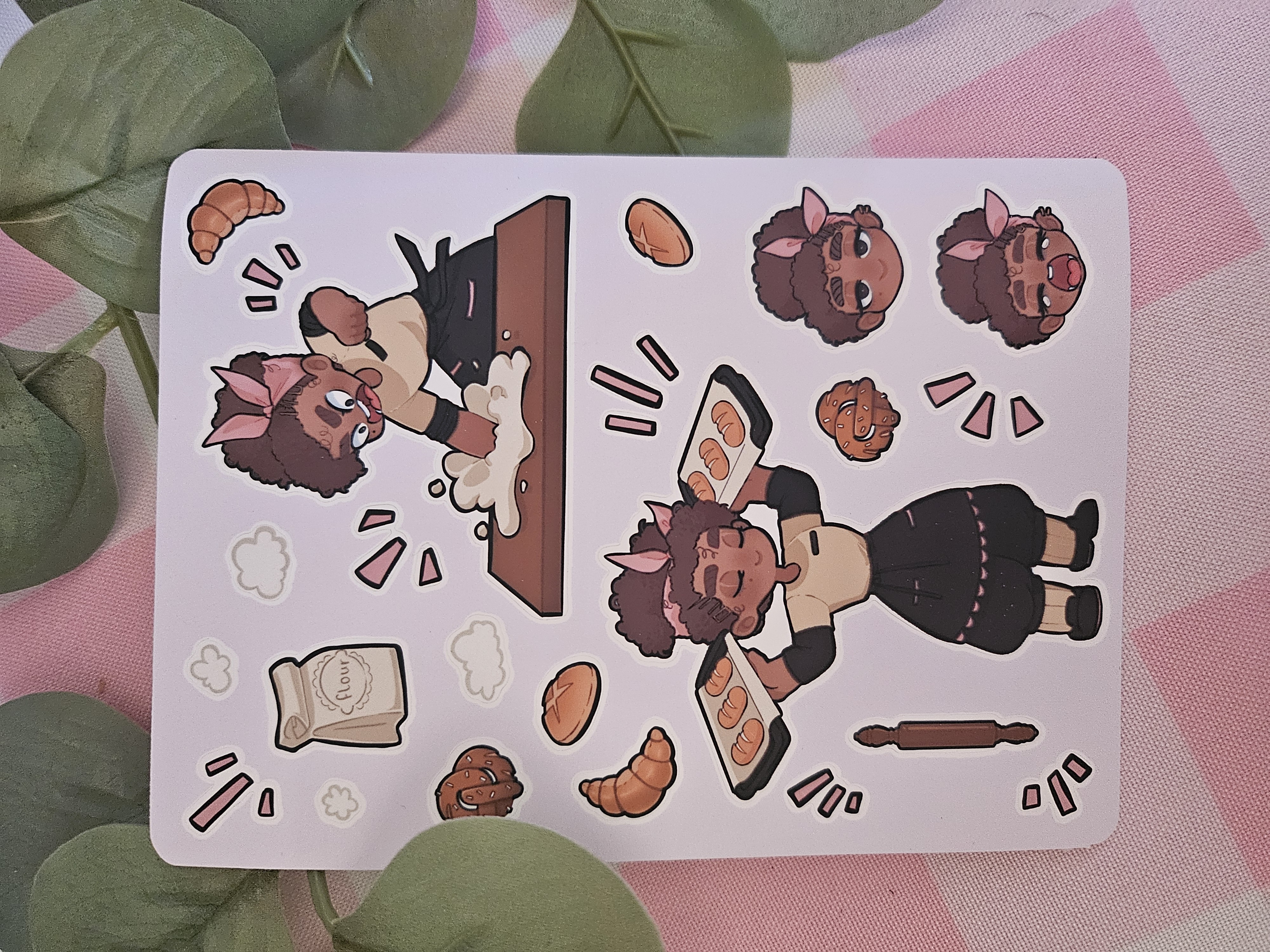 Levin Baker Sticker Sheet