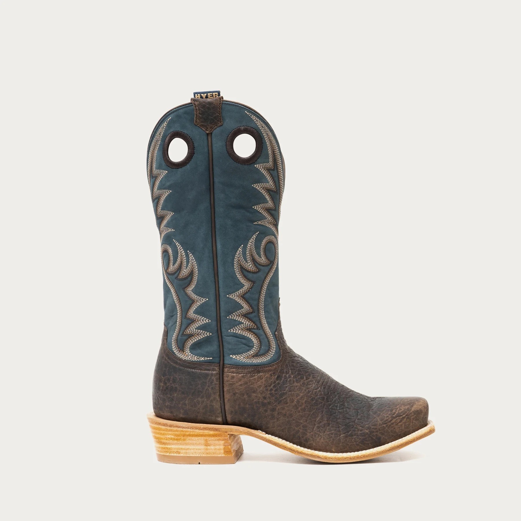 Hyer Boots - McCune Chocolate/Aqua