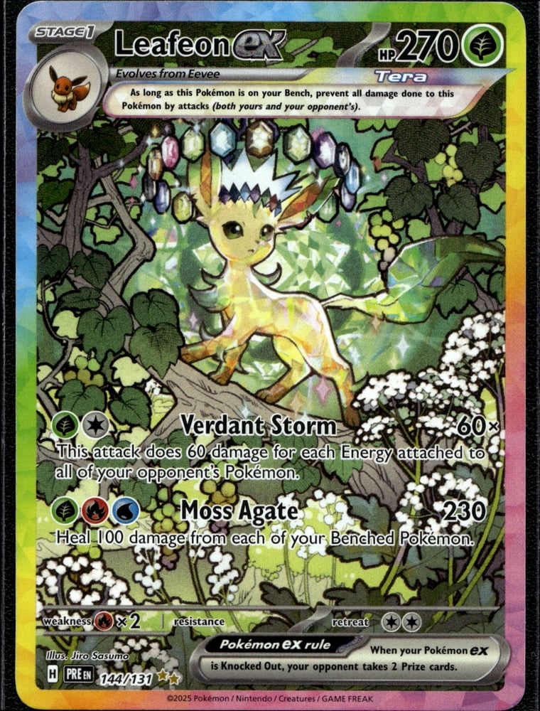 Leafeon ex - SV08.5 144/131