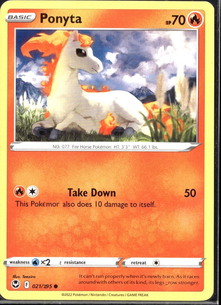 Ponyta - SWSH12 21/195