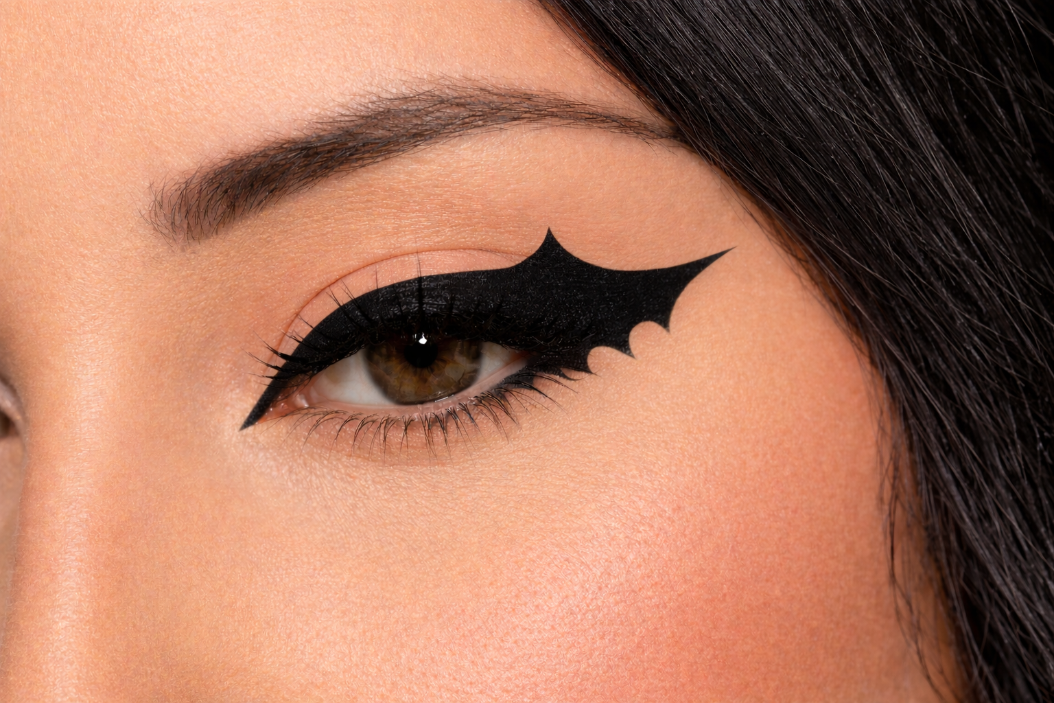 Goth Batty eyeLiners - Midnight/Black, Spooky, Halloween,