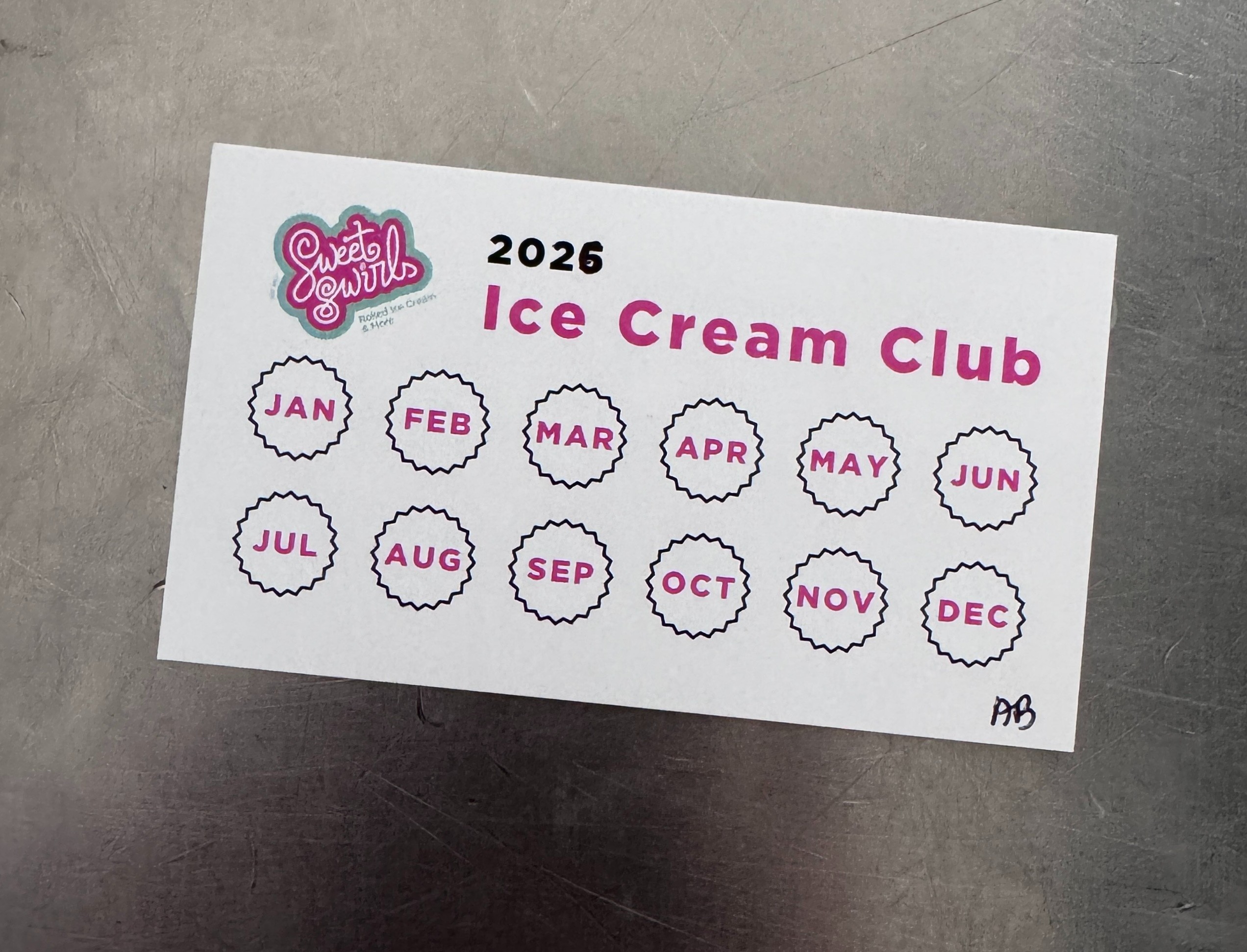 2026 Ice Cream Club