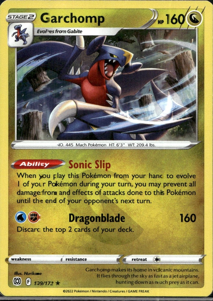 Garchomp - SWSH9 109/172