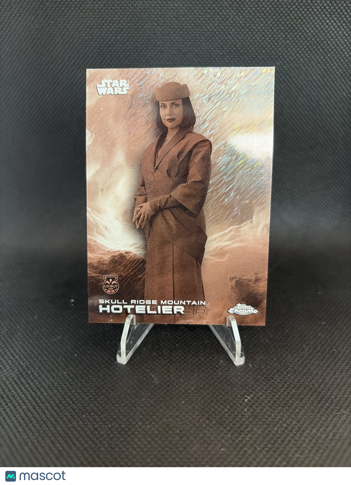 2025 Topps Chrome Star Wars Skull Ridge Mountain Hotelier Shimmer