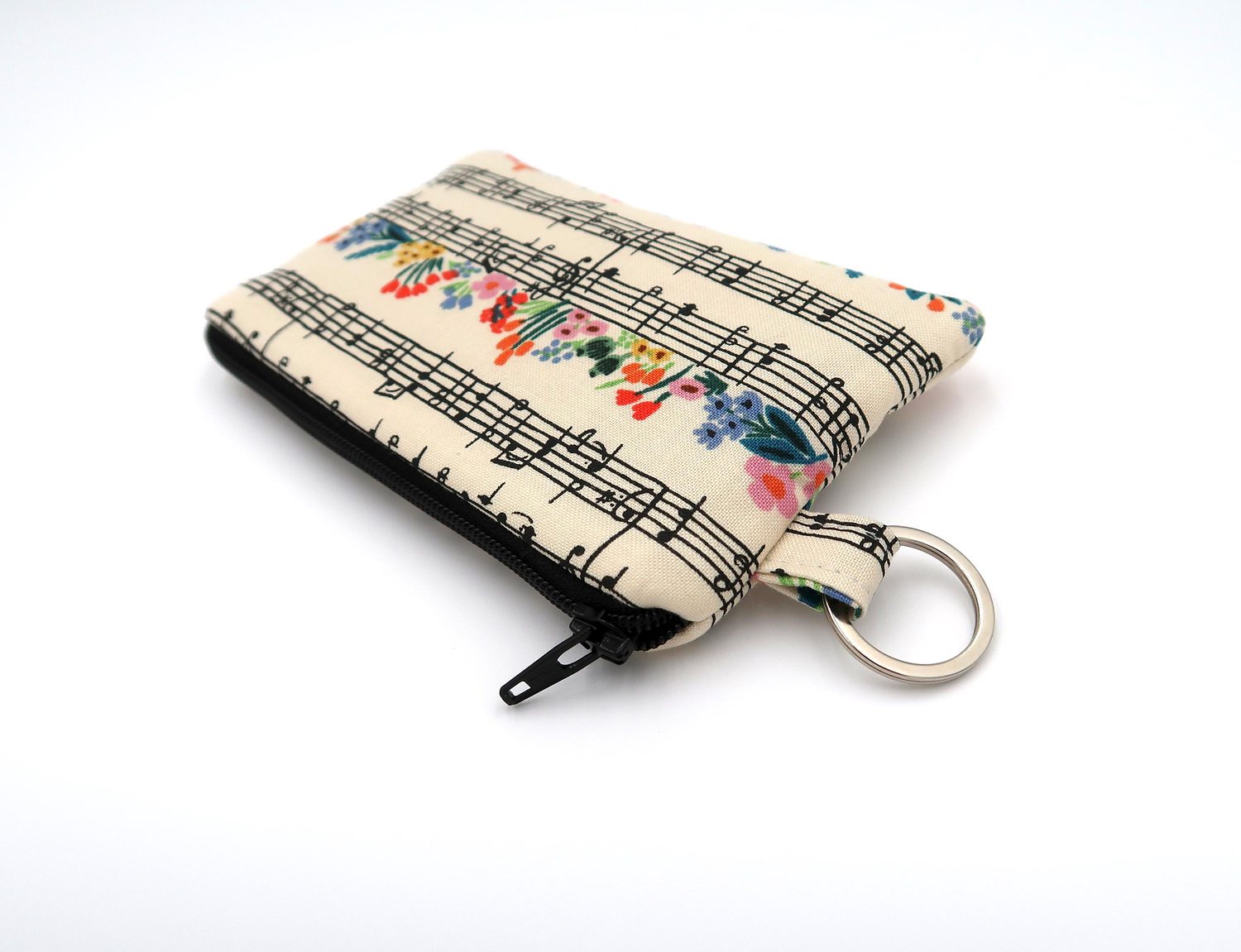 Keychain Pouch – Music Notes, photo 3 of 5