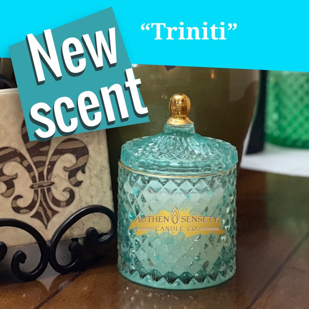"Triniti" - in Turquoise PremiumCrystal Container