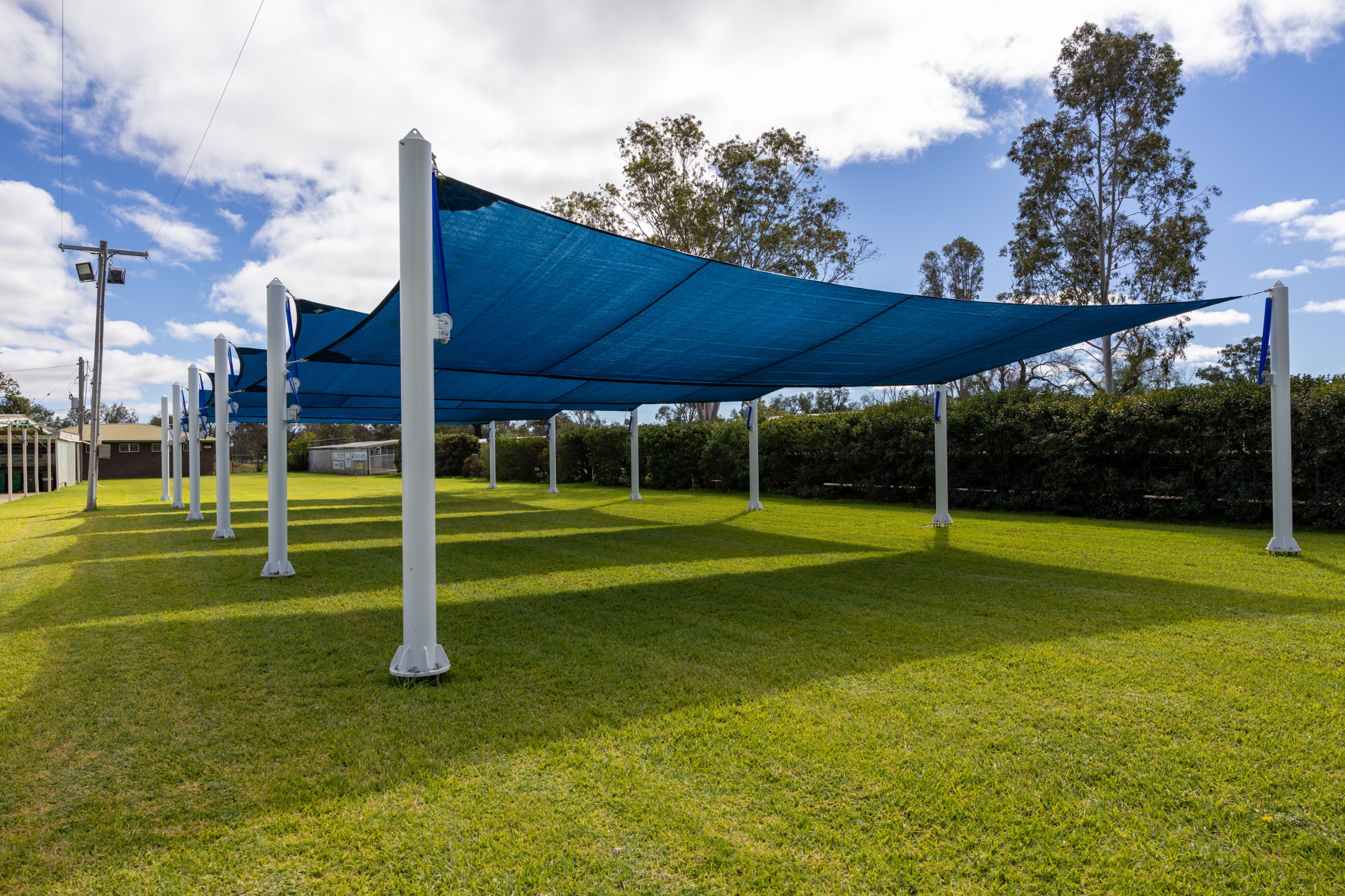 2026 Gold Cup Shade Sail Area (Table and chairs for 8)