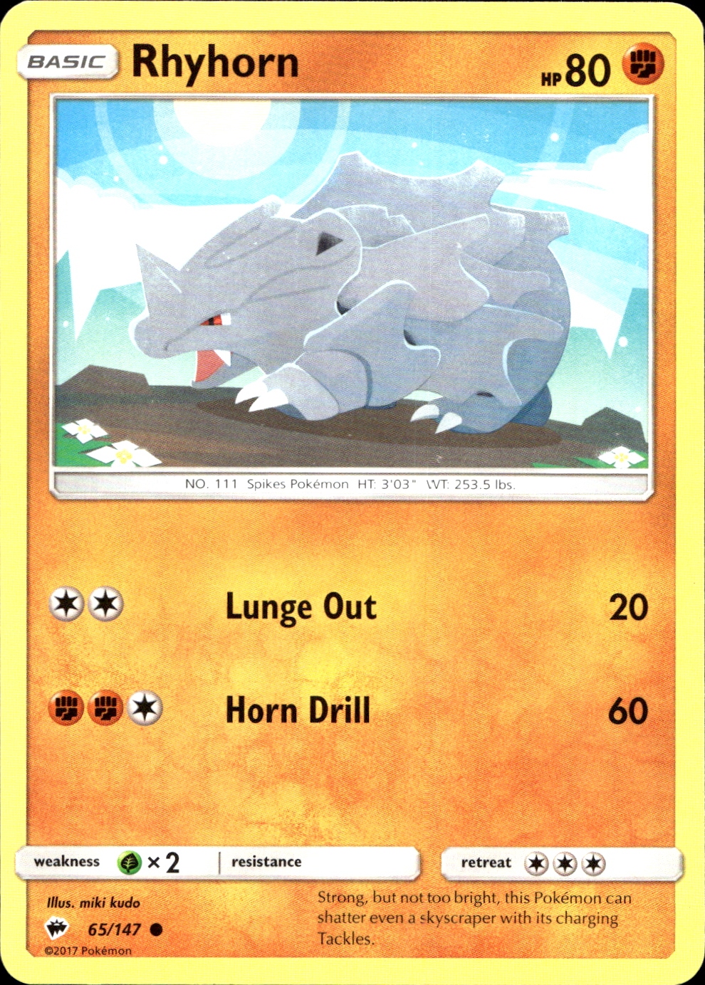 Rhyhorn - SM3 65