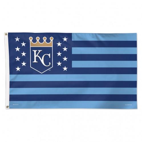 Kansas City Royals Deluxe Americana Flag 3x5'