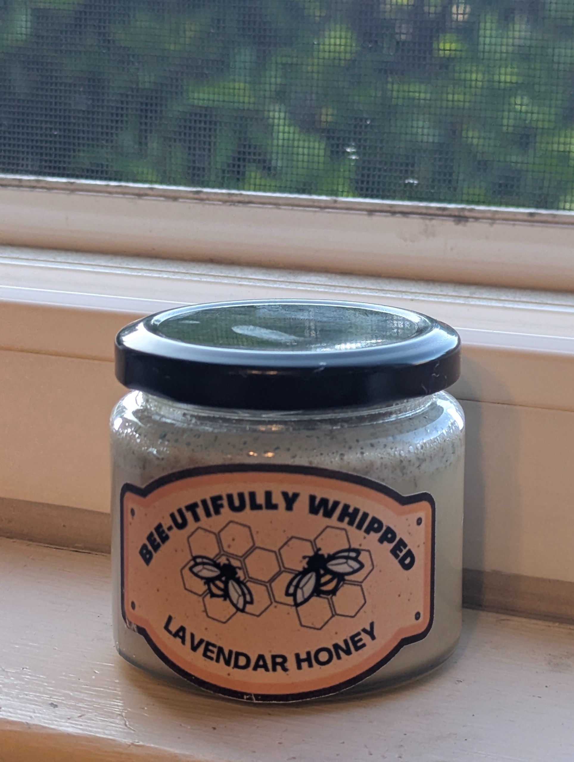 5oz Lavender Whipped Honey