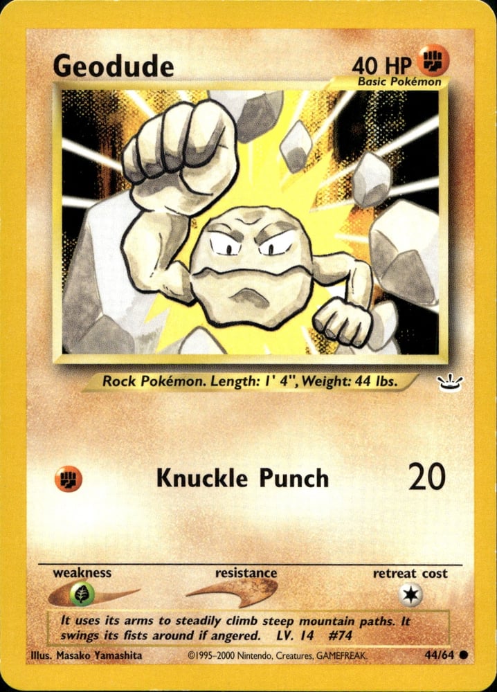 Geodude - NEO3 44/64