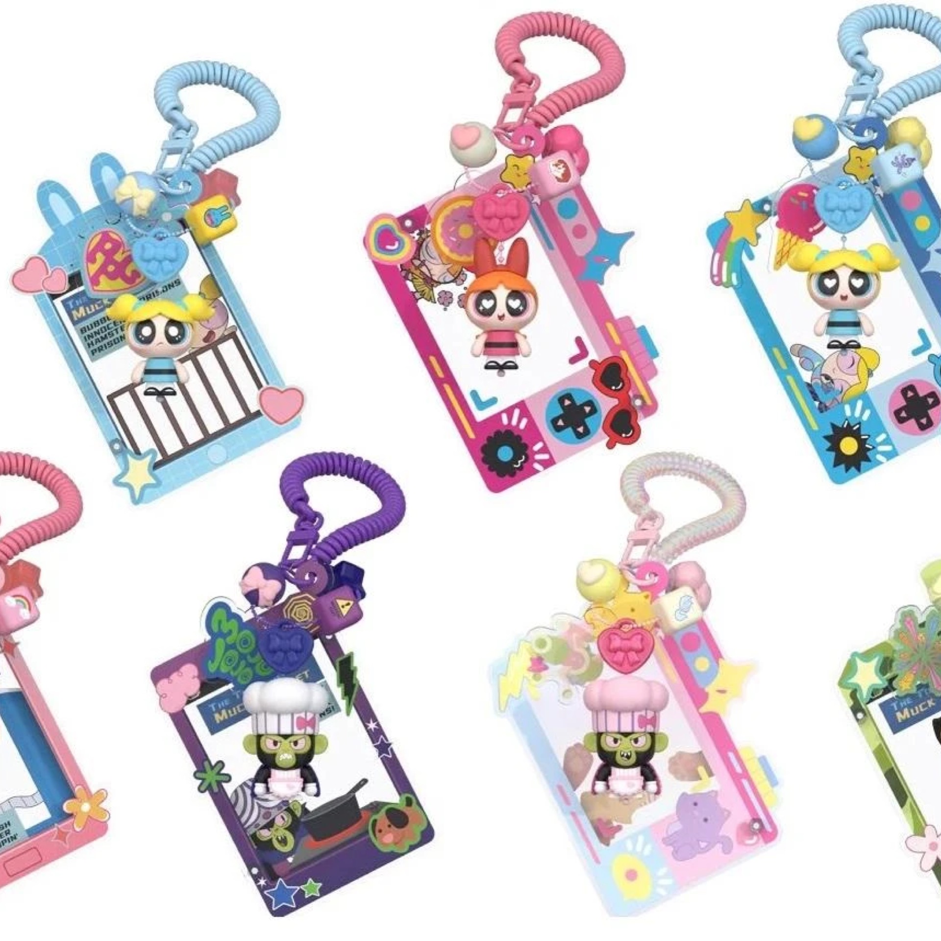 Blokees Daadoos Blind Box - The Powerpuff Girls Acrylic Card Sleeve
