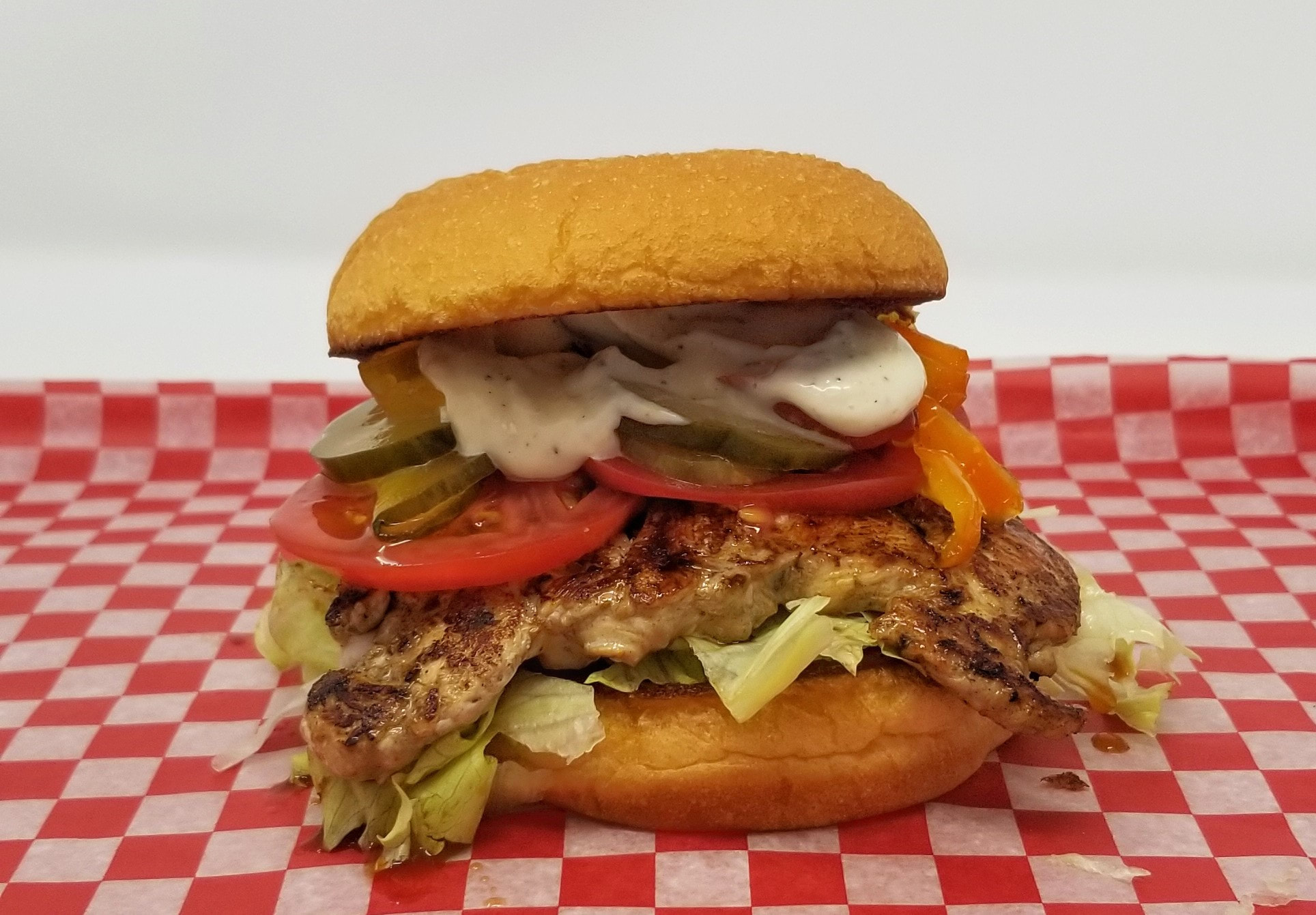 Grilled Chicken Burger