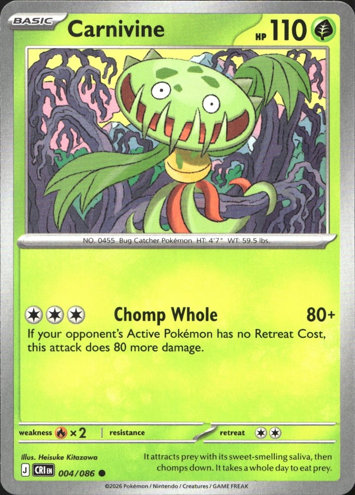 Carnivine - ME04 4/86